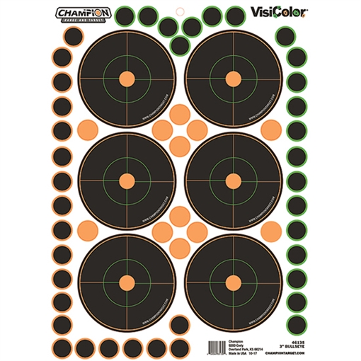 Picture of CHAMPION 3BULLS EYE 5PK W/150 PASTORS 46135