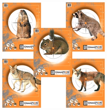 Picture of CHAMPION CRITTER SERIES TARGET PAPER 2EA. OF 5 ANIMALS 10-PK< 45781