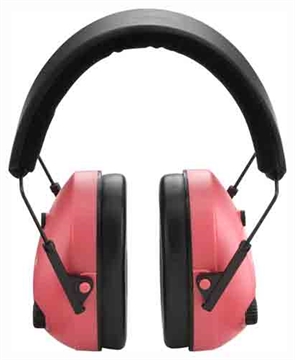 Picture of Champion Targets Electronic Muffs 25 dB Over the Head Pink/Black 40975