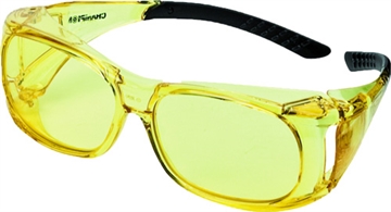 Picture of CHAMPION OVER SPECS BALLISTIC SHOOTING GLASSES AMBER< 40634
