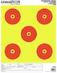 Picture of Champion Shotkeeper Targets Yellow & Red 5 Bull Large 12/Pack 45563