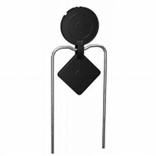 Picture of CHAMPION DURA-SEAL TARGET 4.5" DOUBLE GONG ROUND/DIAMOND BLK< 40956