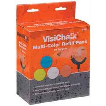 Picture of CHAMPION VISI-CHALK TARGETS MULTI-COLOR 48-PACK< 40941