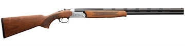 Picture of Charles Daly 202 28 Gauge 3" 2rd 26" Blued Vent Rib Barrel, Silver Engraved Receiver, Walnut Wood Fixed Checkered Stock Right Hand 930343