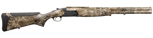 Picture of Chiappa Firearms 202T 12 Gauge Break Open 3.50" 2 24" TrueTimber Strata Over/Under Vent Rib Barrel, Picatinny Rail Steel Receiver, Adj Comb Synthetic Stock 930380