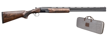 Picture of Charles Daly Superior, Over/Under Shotgun, 12 Gauge, 3" Chamber, 28" Barrel, Blued Finish, Walnut Stock With Checkered Pattern, Fiber Optic Sight, 2 Rounds, Includes 5 Choke Tubes (Beretta/Benelli)- F,IM,M,IC,C 930.350 930350