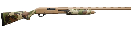 Picture of Charles Daly 301 12 Gauge 3" 4+1 28" Vent Rib Barrel, Flat Dark Earth Barrel/Receiver, Woodland Camo Synthetic Stock & Forend, Includes 3 Choke Tubes 930330