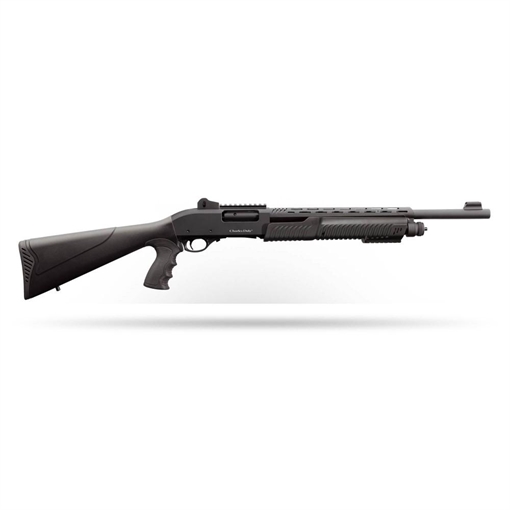 Picture of Charles Daly 301 Pump Shotgun 12 ga 3" Chamber 5rd Magazine 18.5" Barrel Black with Picatinny Rail 930.279B