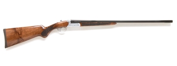 Picture of Charles Daly 500 Engraved, Side by Side Shotgun, 410 Bore, 3" Chamber, 26" Barrel, Blued Finish, Walnut Stock with Checkered Pattern, Fiber Optic Sight, 2 Rounds, Includes 5 Choke Tubes (Beretta/Benelli)- F,IM,M,IC,C 930.342