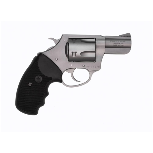 Picture of Charter Arms .357 Mag Pug Handgun .357 Mag 5rd Capacity 2.2" Barrel Silver with Full Size Black Grip REFURBISHED 73520R