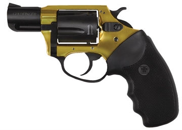 Picture of Charter Arms 53890 Undercover Lite Goldfinger Single/Double 38 Special 2" 5 Black Rubber Grip Gold/Black 678958538908 -