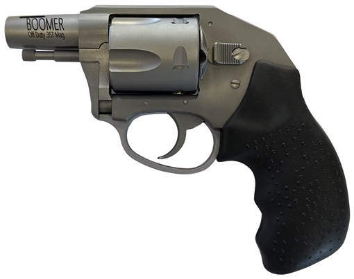 Picture of CHARTER ARMS BOOMER 357 MAG 2IN BARREL 5RD STAINLESS STEEL ALUM FRAME SMOOTH WOOD GRIP CONCEALED HAMMER 73559 678958735598