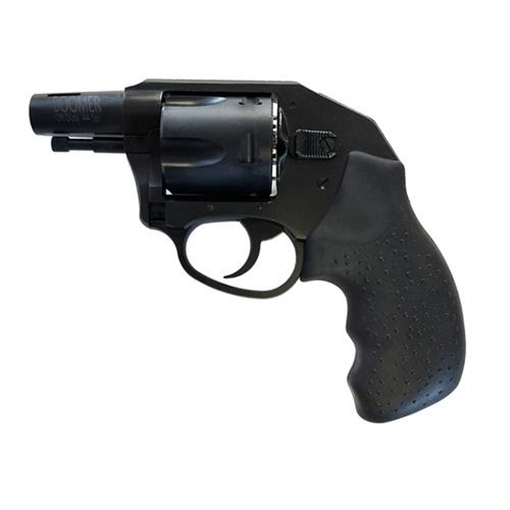 Picture of CHARTER ARMS BOOMER 9MM 2IN BARREL 5RD BLACK PASSIVATE ALUM FRAME SMOOTH WOOD GRIP CONCEALED HAMMER 19959 678958199598