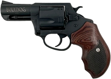 Picture of Charter Arms Bulldog 44 Special 5rd 2.50" Black Passivate Steel Barrel & Cylinder, Black Passivate Steel Frame, Rosewood Grip, Exposed Hammer 14423