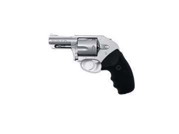 Picture of Charter Arms Bulldog Duty Large 44 Special, 5 Shot 2.50" Matte Stainless Steel Barrel, Cylinder & Frame w/Black Finger Grooved Rubber Grip 74410