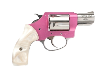 Picture of Charter Arms Undercover Lite Chic Lady Small 38 Special 5 Shot 2" High Polished Stainless Steel Barrel & Cylinder, Pink Aluminum Frame, Pearl Grip, Exposed Hammer 53839