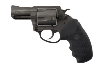 Picture of Charter Arms Pitbull Large 40 S&W, 5 Shot 2.30" Black Nitride Steel Barrel, Cylinder & Frame w/Black Finger Grooved Rubber Grip 64020