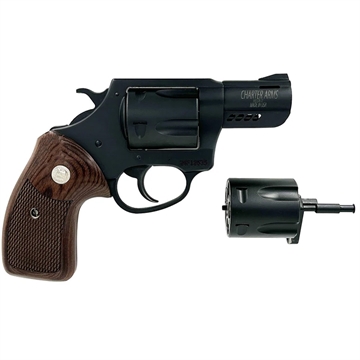 Picture of Charter Arms Charter Arms Double Dog Revolver 357 MAG / 9mm 4.2 in Black / Walnut 5 rd. 13942