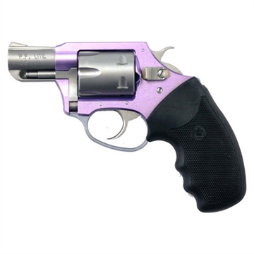 Picture of Charter Arms Pathfinder Lite Lavender Lady Small 22 LR, 8 Shot, 2" Matte Stainless Steel Barrel & Cylinder, Lavender Aluminum Frame w/Black Finger Grooved Rubber Grip, Exposed Hammer 52240