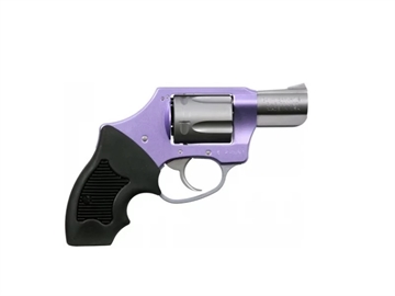 Picture of Charter Arms Undercover Lite Lavender Lady Small 38 Special 5rd 2" Stainless Steel Barrel & Cylinder, Lavender Aluminum Frame, Black Finger Grooved Rubber Grip, Concealed Hammer 53841