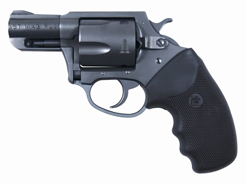 Picture of Charter Arms Mag Pug Large 357 Mag, 5 Shot 2.20" Black Ported Steel Barrel, Black Steel Cylinder & Frame w/Black Finger Grooved Rubber Grip 13520