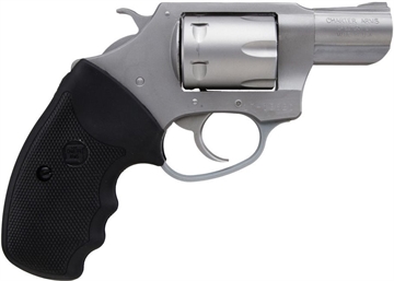 Picture of Charter Arms Pathfinder Small 22 WMR, 8 Shot 2" Stainless Steel Barrel & Cylinder, Anodized Aluminum Frame w/Black Finger Grooved Rubber Grip, Exposed Hammer 72324