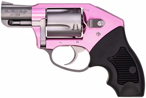 Picture of CHARTER ARMS ARMS THE PINK LADY OFF DUTY .32 MAG. ALUMINUM 6 SHOT 2IN FIXED CONCEALED PINK STAINLESS STEEL 53251