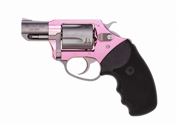 Picture of Charter Arms Undercover Lite Pink Lady Small 38 Special, 5 Shot 2" Stainless Steel Barrel & Cylinder, Aluminum Frame w/Black Finger Grooved Rubber Grip, Exposed Hammer 53830