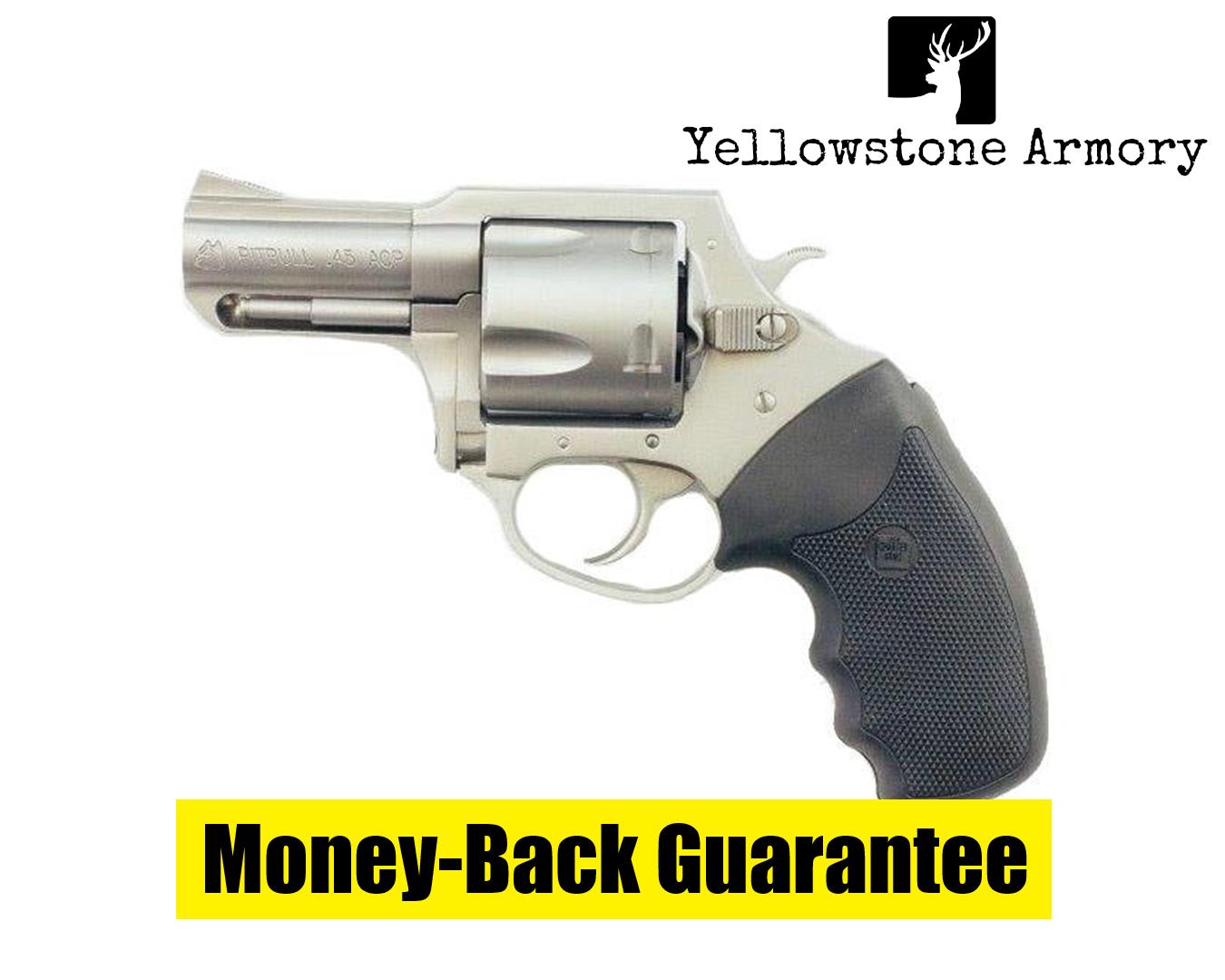 Charter Arms Pit Bull Revolver 45 ACP 2.5 in. Stainless Steel 5 Shot 74520-img-0