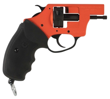 Picture of Charter Arms Pro 209 209 Primers, 6rd Orange Cerakote Aluminum Frame, Black Rubber Grips 82090