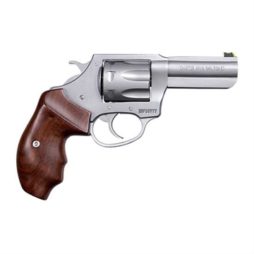 Picture of Charter Arms Professional IV Large 32 H&R Mag, 7 Shot 3" Matte Stainless Steel Barrel & Cylinder, Anodized Aluminum Frame w/Finger Grooved Wood Grip 73230
