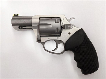 Picture of Charter Arms Undercover II Large 38 Special, 6 Shot 2.20" Matte Stainless Steel Barrel & Cylinder, Anodized Aluminum Frame w/Black Finger Grooved Rubber Grip, Exposed Hammer 53620