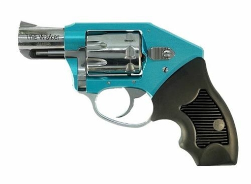 Picture of CHARTER ARMS THE WALKER 22 MAG 2IN BARREL 8RD BLUE/HI-POLISH ALUM FRAME SMALL COMPACT GRIP CONCEALED HAMMER 52371 678958523713