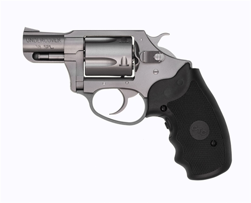 Picture of Charter Arms Undercover Small 38 Special, 5 Shot 2" Matte Stainless Steel Barrel & Cylinder, Aluminum Frame w/Black Crimson Trace Laser Grip, Exposed Hammer 73824
