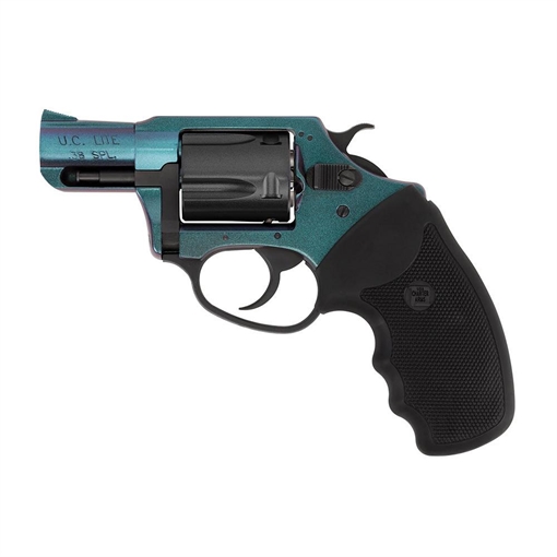 Picture of Charter Arms Undercover Chameleon .38 Spl 5rd Capacity 2" Barrel Blue-Green Frame Black Cylinder Full Grip - Refurbished 25387R