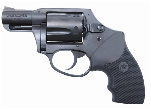 Picture of Charter Arms Undercover Lite Small 38 Special, 5 Shot 2" Black Steel Barrel & Cylinder, Black Passivate Aluminum Frame w/Black Finger Grooved Rubber Grip, Concealed Hammer 13811