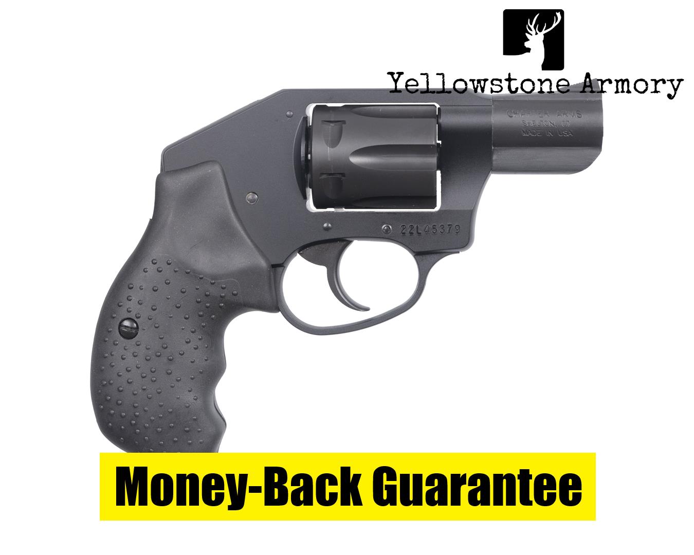 Charter Arms Undercoverette Revolver 32 H&R mag 2 in. Black/Black 53221-img-0