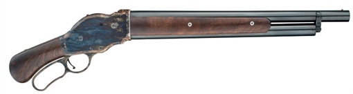 Picture of CHIAPPA 1887 SHOTGUN BOOTLEG BLACK 18.5IN RND BBL HAND OILED WALNUT STOCK 5 RND 930.016