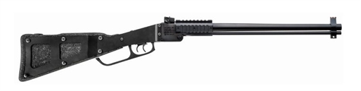 Picture of CHIAPPA CHIAPPA M6 COMBINATION FOLDING SHOTGUN/RIFLE W/ 20GA GAUGE ADAPTER SET (4 INSERTS) 20GA/22WMR BLUED 18.5IN BBL REM CHOKE PPS FOAM & STEEL STOCK CLEANING KIT CF500.187 8053670716407