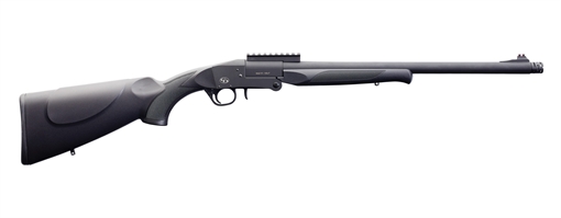 Picture of Charles Daly 101 Single Barrel Shotgun, Single Shot, 12 Gauge 3" Chamber, 20" Barrel, Matte Finish, Black, MC-1XXF Beretta/Benelli Mobil Choke Pattern, Synthetic Stock, Fiber Optic Front Sight, 1 Round 930.269 930269