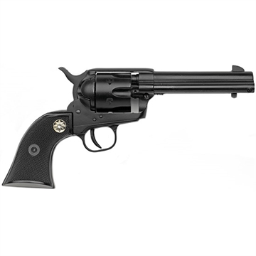 Picture of Chiappa Firearms CF340155 SAA 1873 Medium Frame 22 LR 10 Shot, 4.75" Blued Steel Barrel, Blued Steel Frame, Blued Cylinder, Black Plastic Grip, Exposed Hammer CF340155 340.155