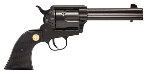 Picture of Chiappa Firearms SAA 1873 Medium Frame 22 LR 6 Shot, 4.75" Blued Steel Barrel, Cylinder & Frame, Black Plastic Grip, Exposed Hammer 340250