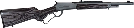 Picture of Chiappa Firearms Wildlands Takedown 1886 Full Size 45-70 Gov 4+1 18.50" Mystikote Dark Gray Threaded Barrel, Mystikote Dark Gray Picatinny Rail Steel Receiver, Fixed Gray Laminate Stock 920411
