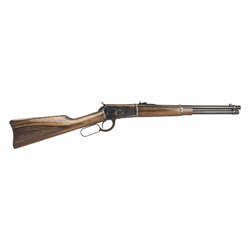 Picture of Chiappa Firearms 1892 Trapper Carbine 44 Mag 8+1 16" Blued Barrel, Color Case Hardened Rec, Oiled Walnut Stock, Adjustable Sight 920337