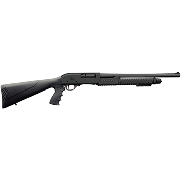 Picture of Chiappa Firearms 301 Full Size Frame 12 Gauge Pump 3" 4+1 18.50" Black Steel Barrel, Black Aluminum Receiver, Black Fixed Synthetic Stock, Black Polymer Grip 930294