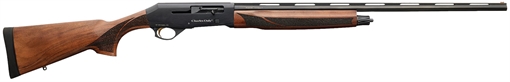 Picture of Charles Daly 601 410 Bore Semi-Auto 3" 4+1 26" Black Vent Rib Barrel, Black Grooved Aluminum Receiver, Fixed w/Pistol Grip Checkered Walnut Stock 930369