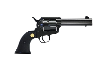 Picture of Chiappa Firearms CF340261 SAA 1873 Medium Frame 17 HMR 6 Shot, 4.75" Blued Steel Barrel, Blued Steel Frame, Blued Cylinder, Black Plastic Grip, Exposed Hammer CF340261 CF340.261