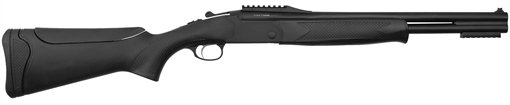 Picture of Chiappa Firearms 202 AXT 12 Gauge 3" 2 20" Black Over/Under Vent Rib Barrel, Black Picatinny Rail Steel Receiver, Black Adj Comb Synthetic Stock 930384