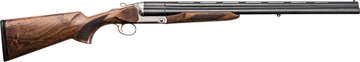 Picture of Charles Daly 930078 Triple Crown 12 Gauge 3+1 3" 28" Vent Rib Blued Tripled Barrel, Silver Finished Steel Receiver, Oiled Walnut Fixed Checkered Stock, Includes 5 Chokes 930078 930.078 8053670717428