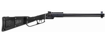 Picture of Chiappa Firearms 500182 M6 22 Mag,12 Gauge 1+1 18.50" Blued Black Skeletonized w/Foam Inserts Stock Modified Choke 500182 500.182